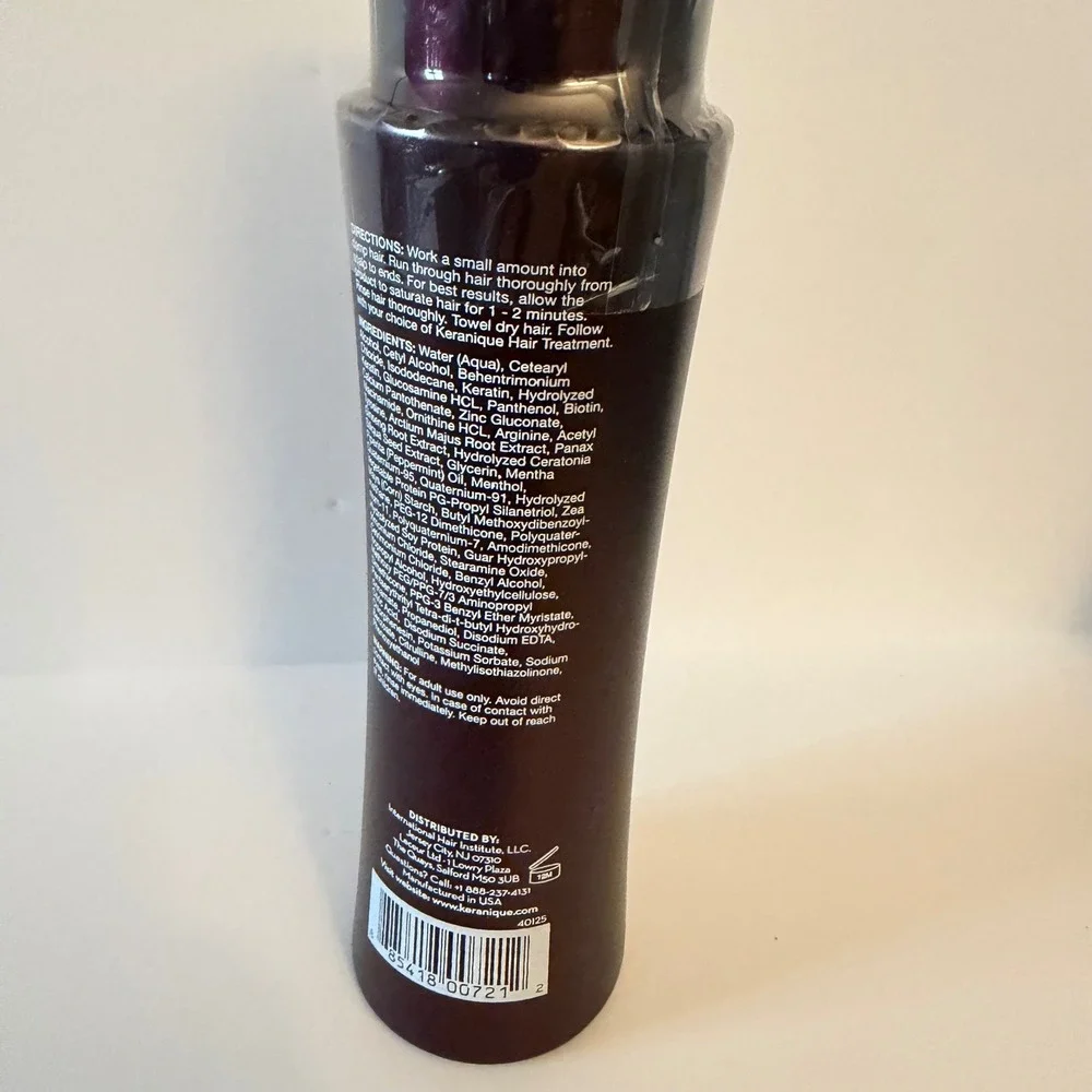 KERANIQUE Volumizing Keratin Conditioner  Hair‎ Growth  12 FL OZ NEW SEALED